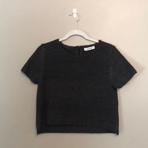 Cropped Knit Top